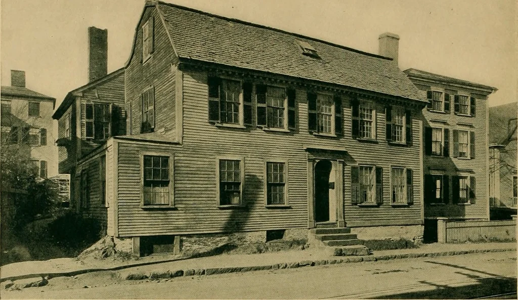 An illustration from An architectural monograph on Marblehead, its contribution to eighteenth and early nineteenth century American architecture,, 1918, leaf 7