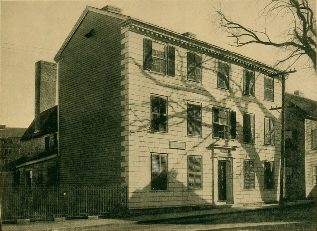 An illustration from An architectural monograph on Marblehead, its contribution to eighteenth and early nineteenth century American architecture,, 1918, leaf 8