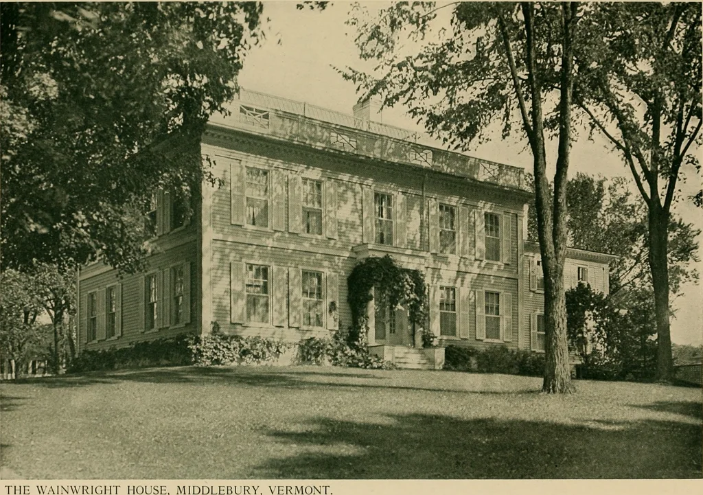 An illustration from An architectural monograph on colonial architecture in Vermont,, 1918, leaf 10