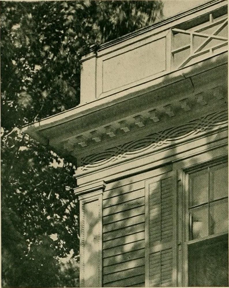 An illustration from An architectural monograph on colonial architecture in Vermont,, 1918, leaf 11