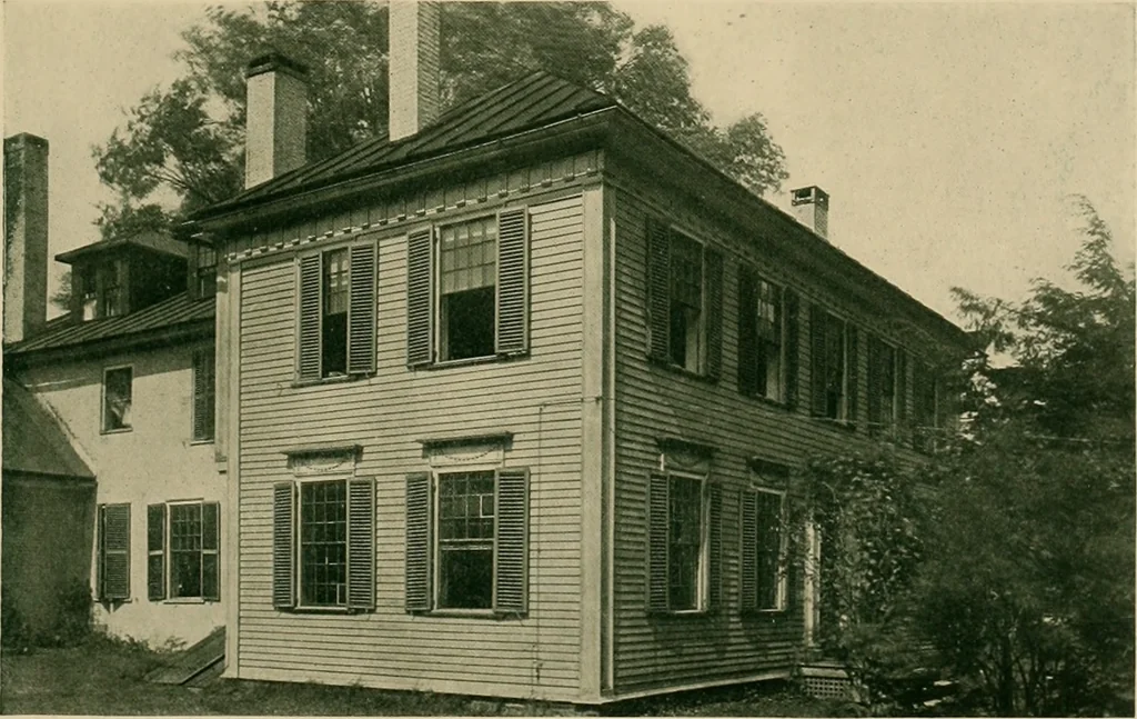 An illustration from An architectural monograph on colonial architecture in Vermont,, 1918, leaf 12