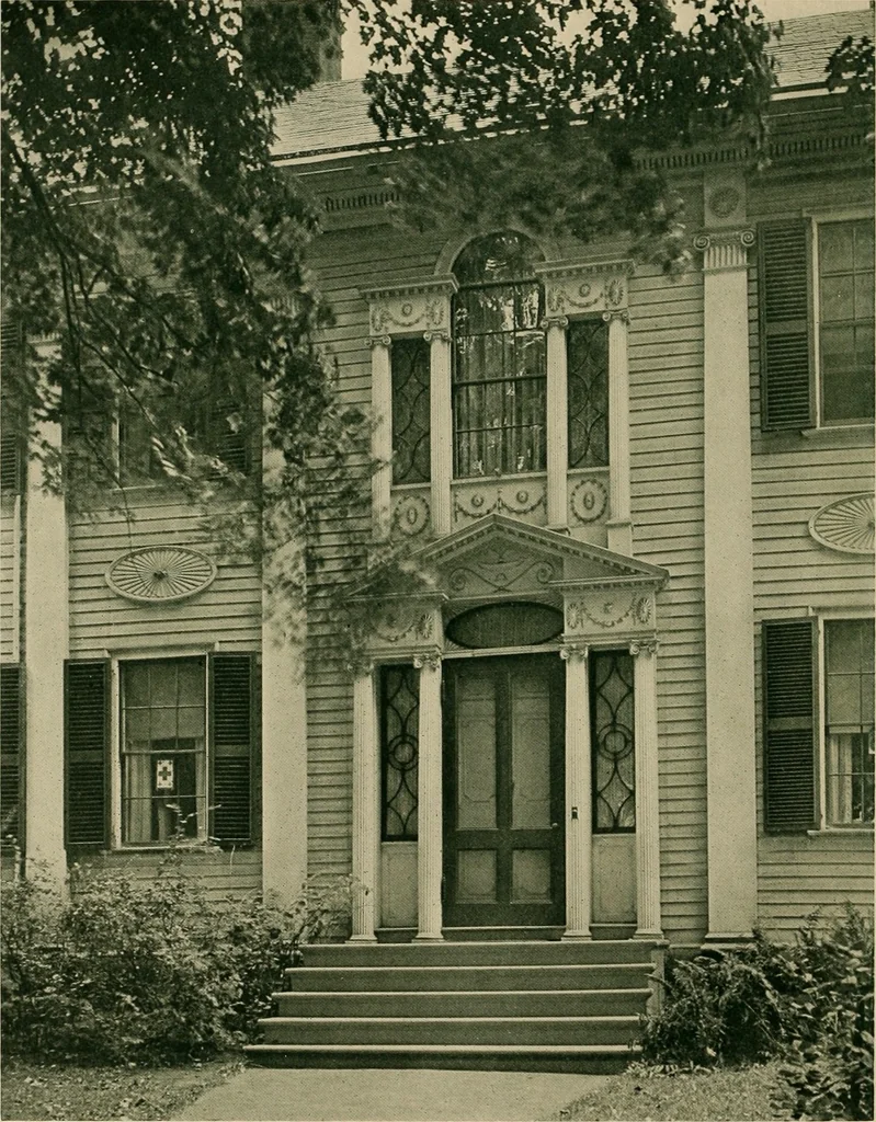 An illustration from An architectural monograph on colonial architecture in Vermont,, 1918, leaf 15