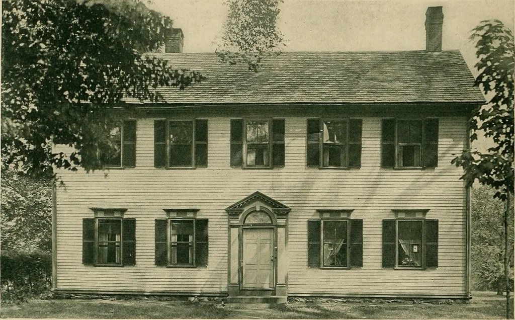 An illustration from An architectural monograph on colonial architecture in Vermont,, 1918, leaf 7
