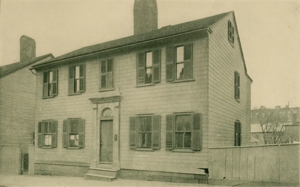 An illustration from An architectural monograph on Providence & its colonial houses,, 1918, leaf 14