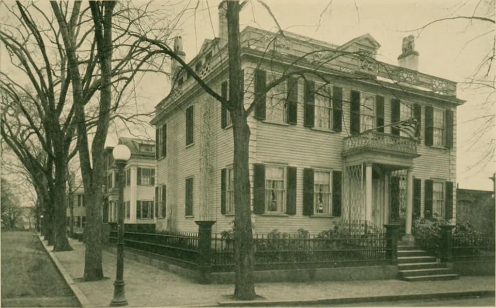 An illustration from An architectural monograph on Providence & its colonial houses,, 1918, leaf 14