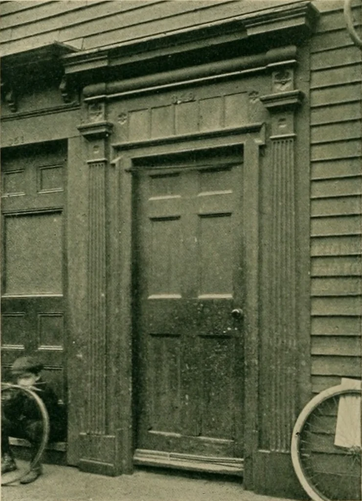 An illustration from An architectural monograph on Providence & its colonial houses,, 1918, leaf 15