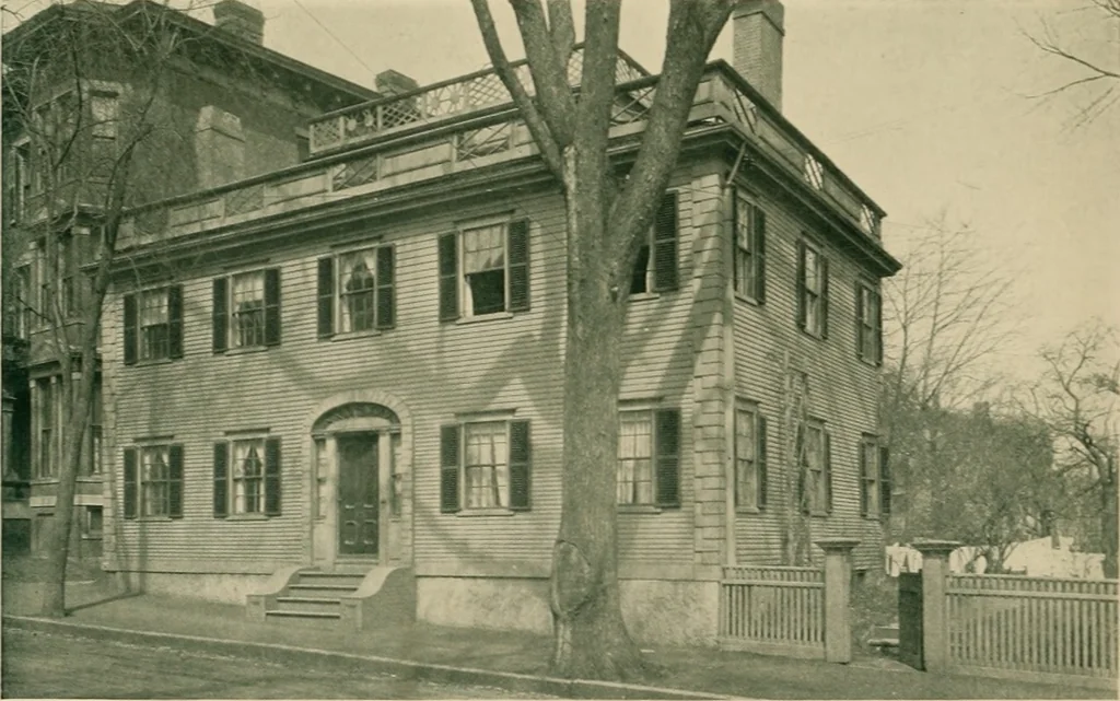 An illustration from An architectural monograph on Providence & its colonial houses,, 1918, leaf 7