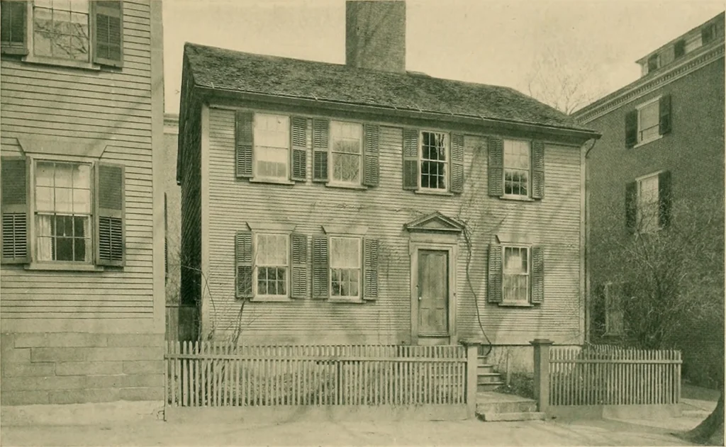 An illustration from An architectural monograph on Providence & its colonial houses,, 1918, leaf 8