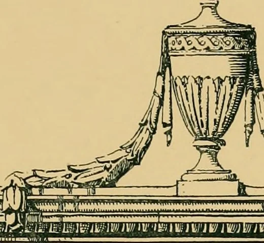 An illustration from An architectural monograph on early wood built houses of central New York, with text by Carl C. Tallman;, 1918, leaf 2