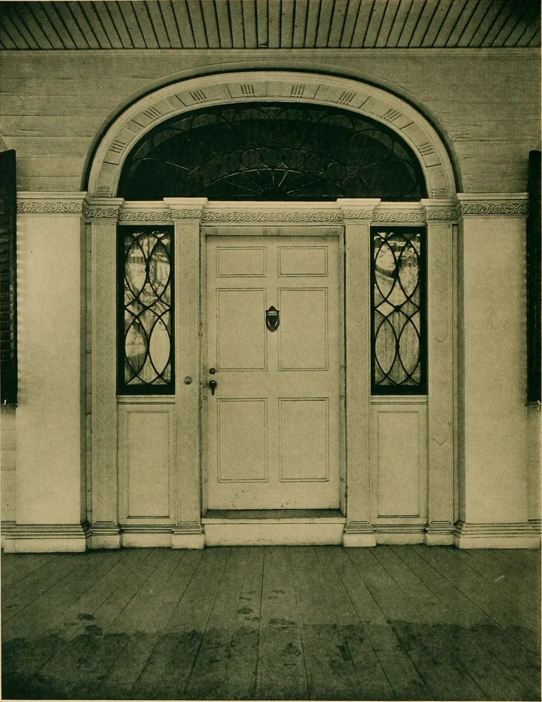 An illustration from An architectural monograph on some old houses on the southern coast of Maine, 1918, leaf 15