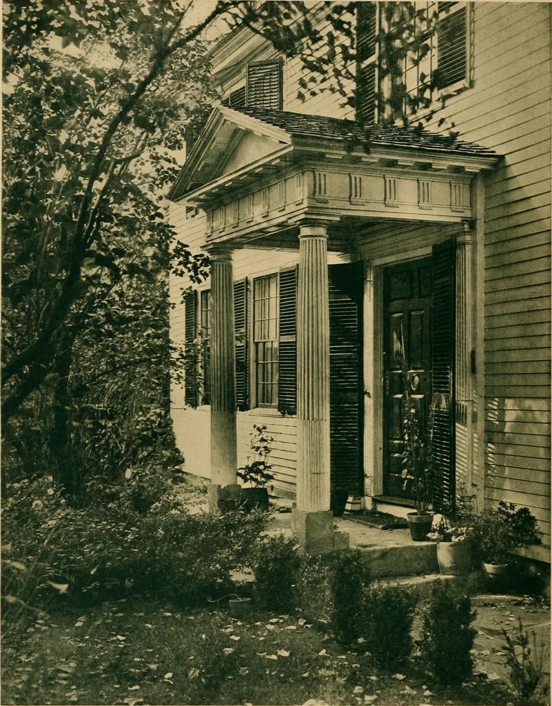 An illustration from An architectural monograph on some old houses on the southern coast of Maine, 1918, leaf 3