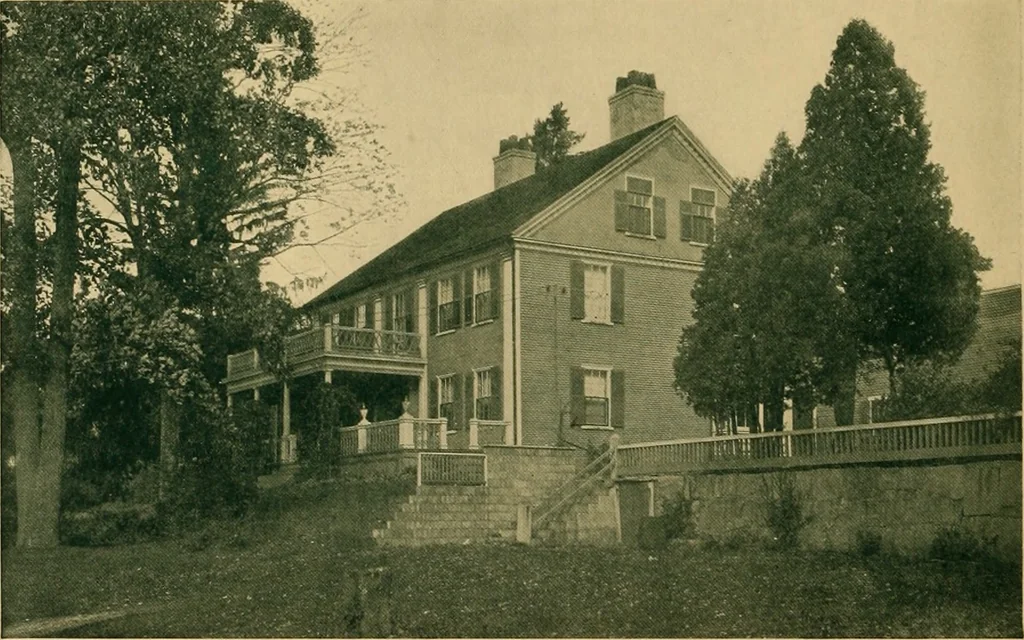 An illustration from An architectural monograph on some old houses on the southern coast of Maine, 1918, leaf 7
