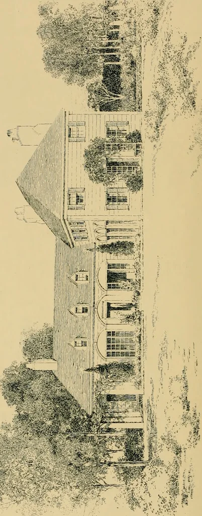 An illustration from An architectural monograph on a white pine house for the vacation season; competitive drawings, with report of the jury of architects., 1918, leaf 15