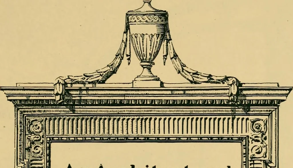 An illustration from An architectural monograph on a white pine house for the vacation season; competitive drawings, with report of the jury of architects., 1918, leaf 2