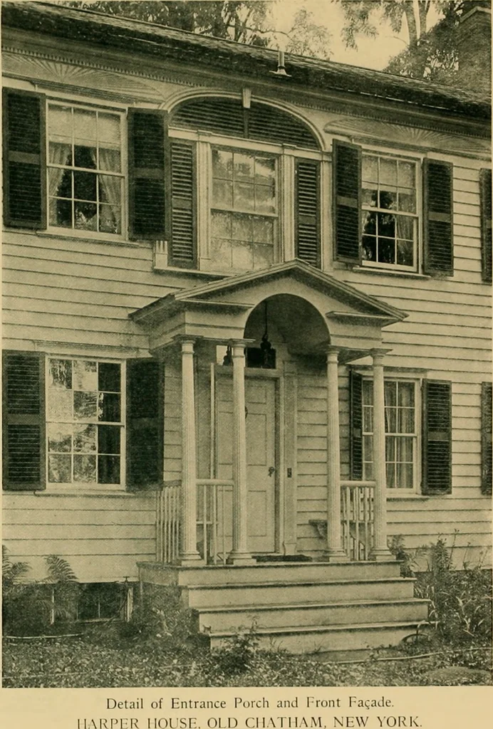 An illustration from An architectural monograph on Old Chatham, 1919, leaf 10
