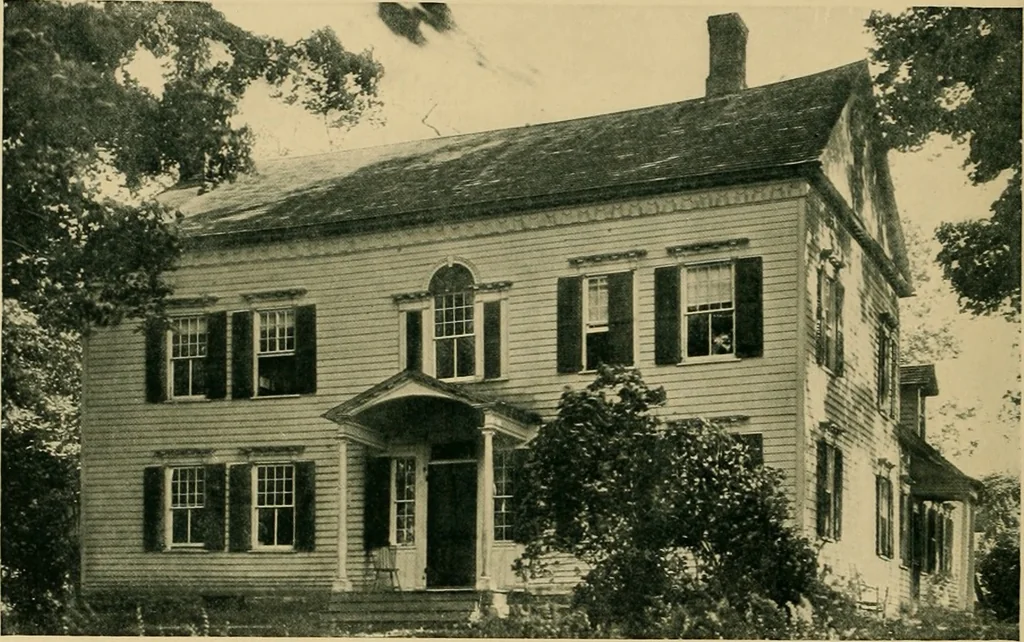 An illustration from An architectural monograph on Old Chatham, 1919, leaf 13