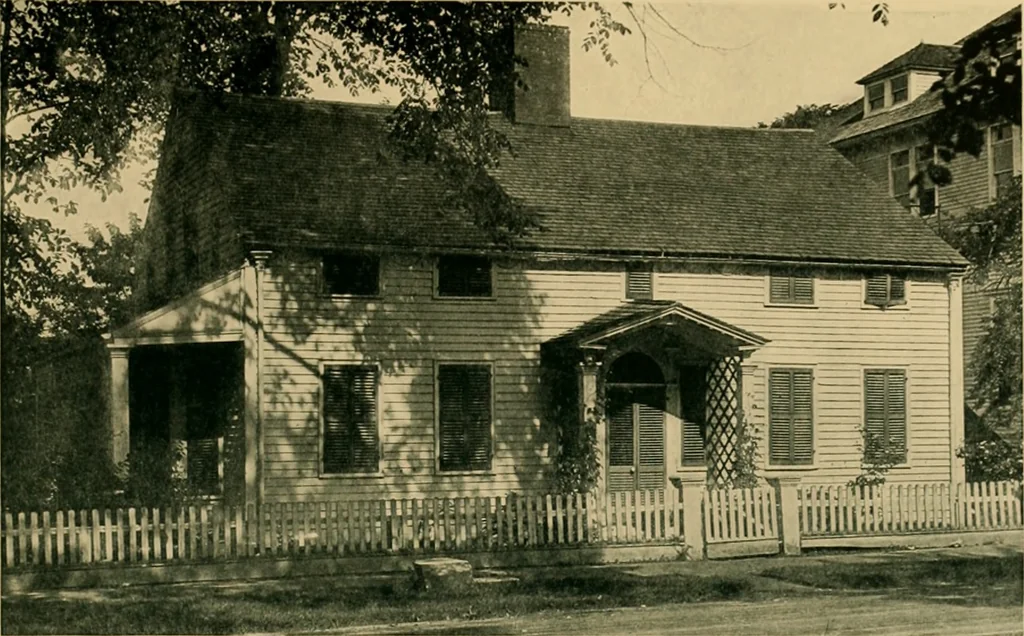 An illustration from An architectural monograph on Old Chatham, 1919, leaf 16