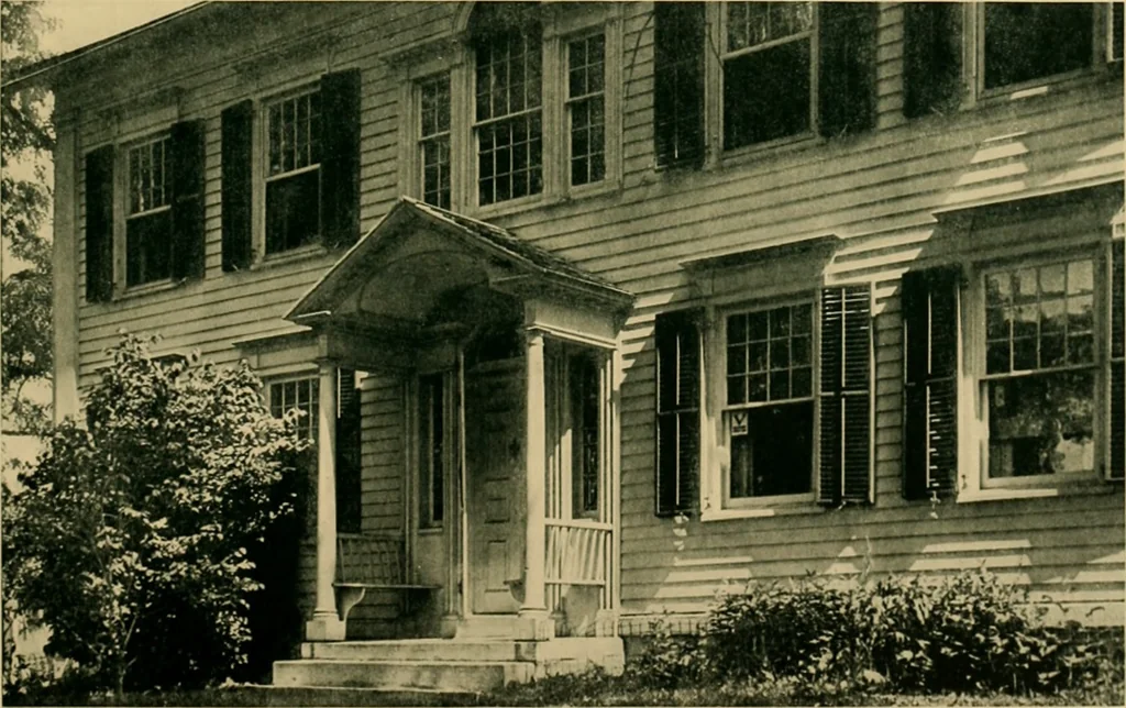 An illustration from An architectural monograph on Old Chatham, 1919, leaf 16