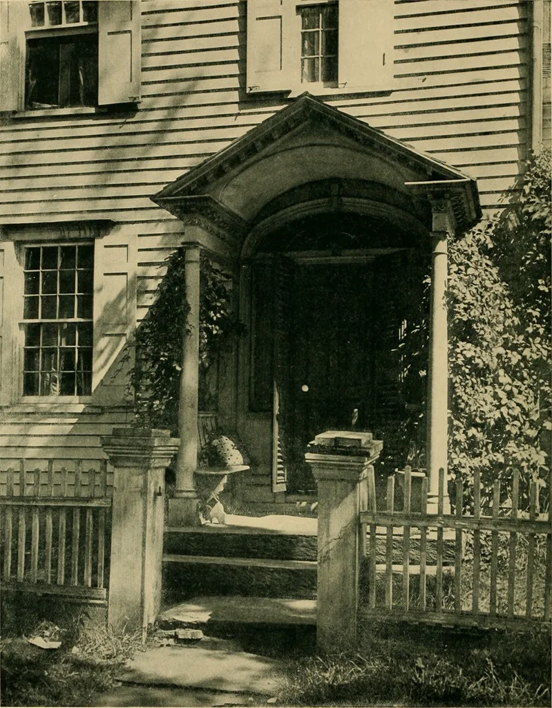 An illustration from An architectural monograph on Old Chatham, 1919, leaf 17