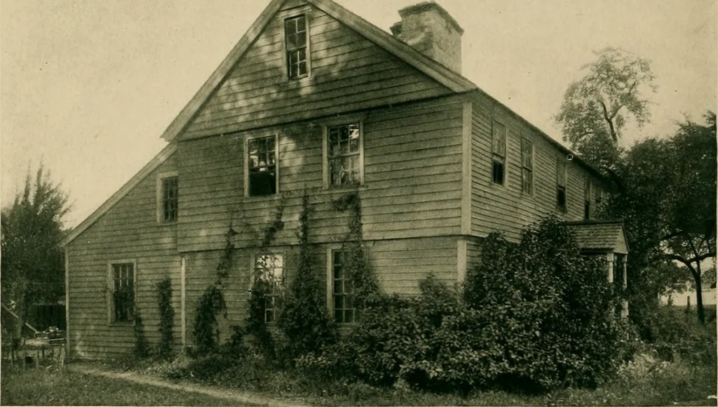 An illustration from An architectural monograph on the seventeenth century Connecticut house, 1919, leaf 13