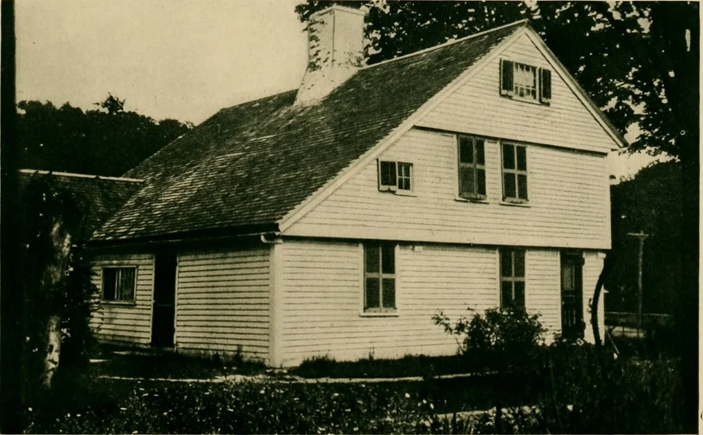 An illustration from An architectural monograph on the seventeenth century Connecticut house, 1919, leaf 14