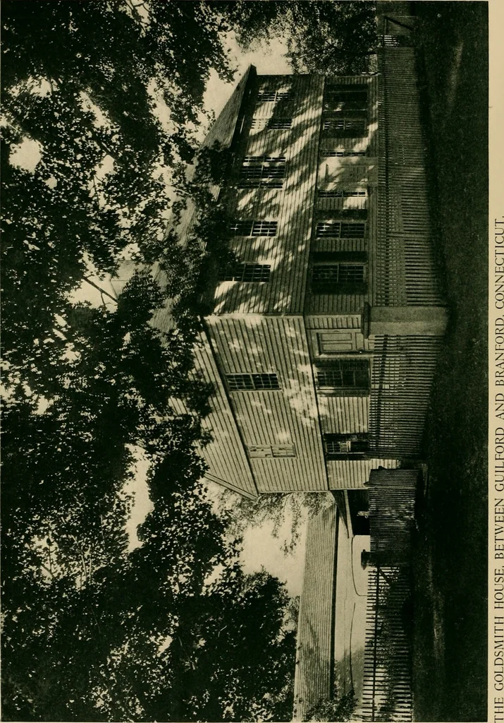 An illustration from An architectural monograph on the seventeenth century Connecticut house, 1919, leaf 15