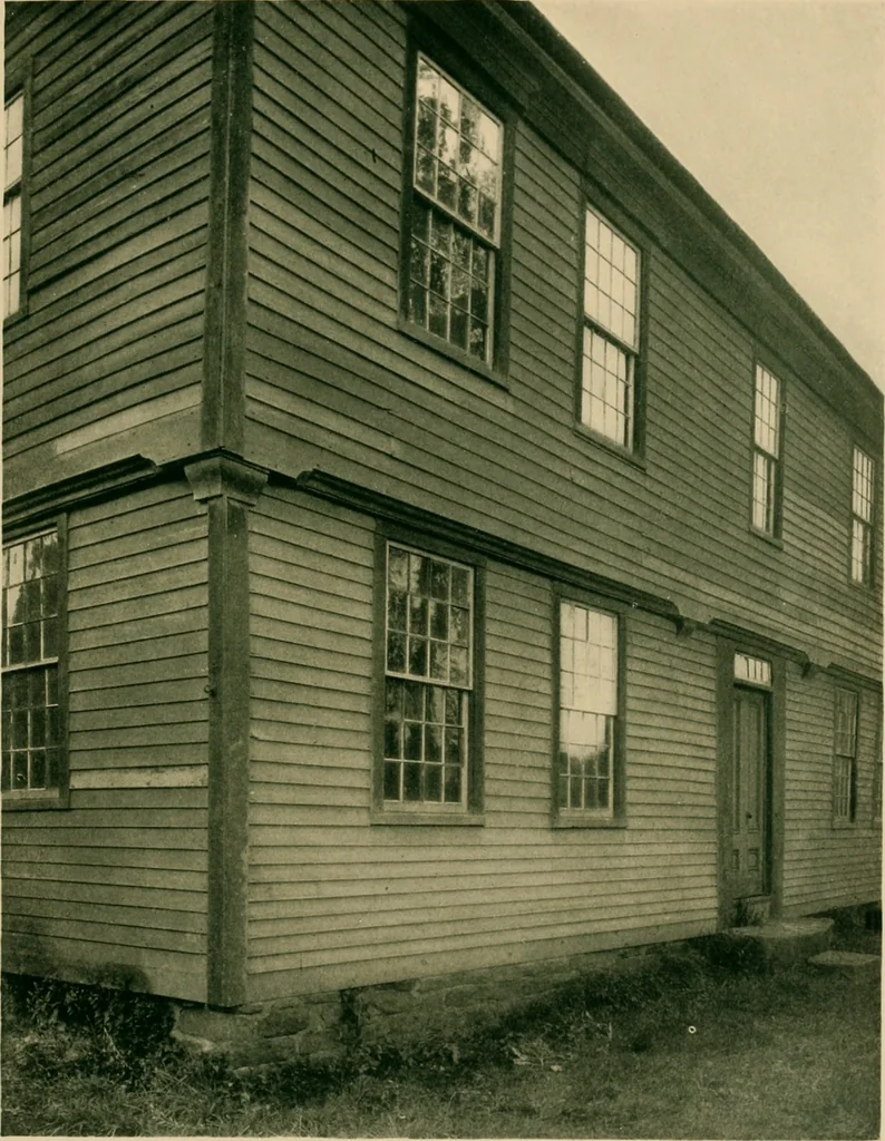 An illustration from An architectural monograph on the seventeenth century Connecticut house, 1919, leaf 8