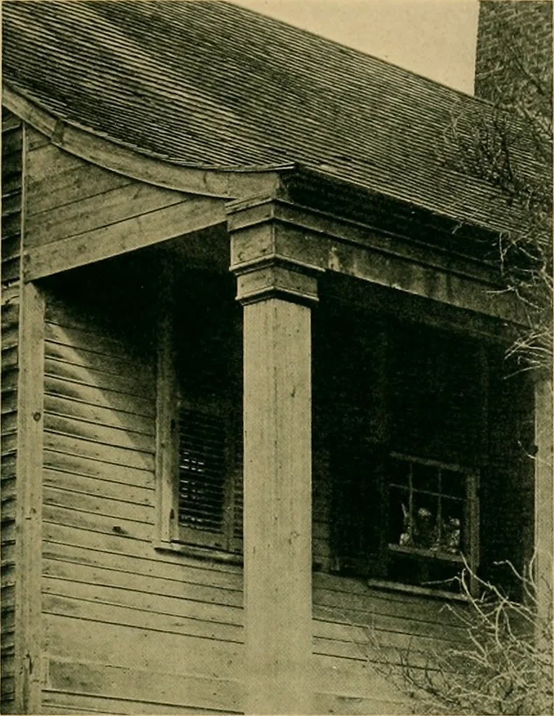 An illustration from An architectural monograph on the settlements on the eastern end of Long Island,, 1919, leaf 12