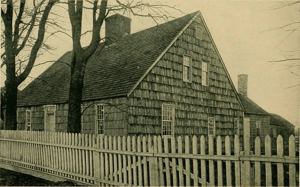 An illustration from An architectural monograph on the settlements on the eastern end of Long Island,, 1919, leaf 13