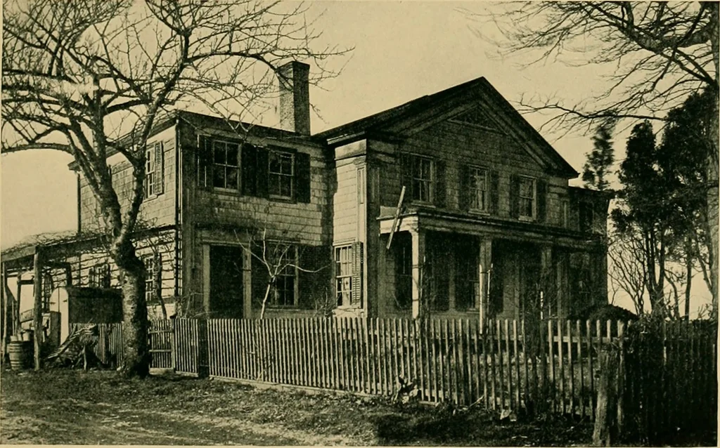 An illustration from An architectural monograph on the settlements on the eastern end of Long Island,, 1919, leaf 14