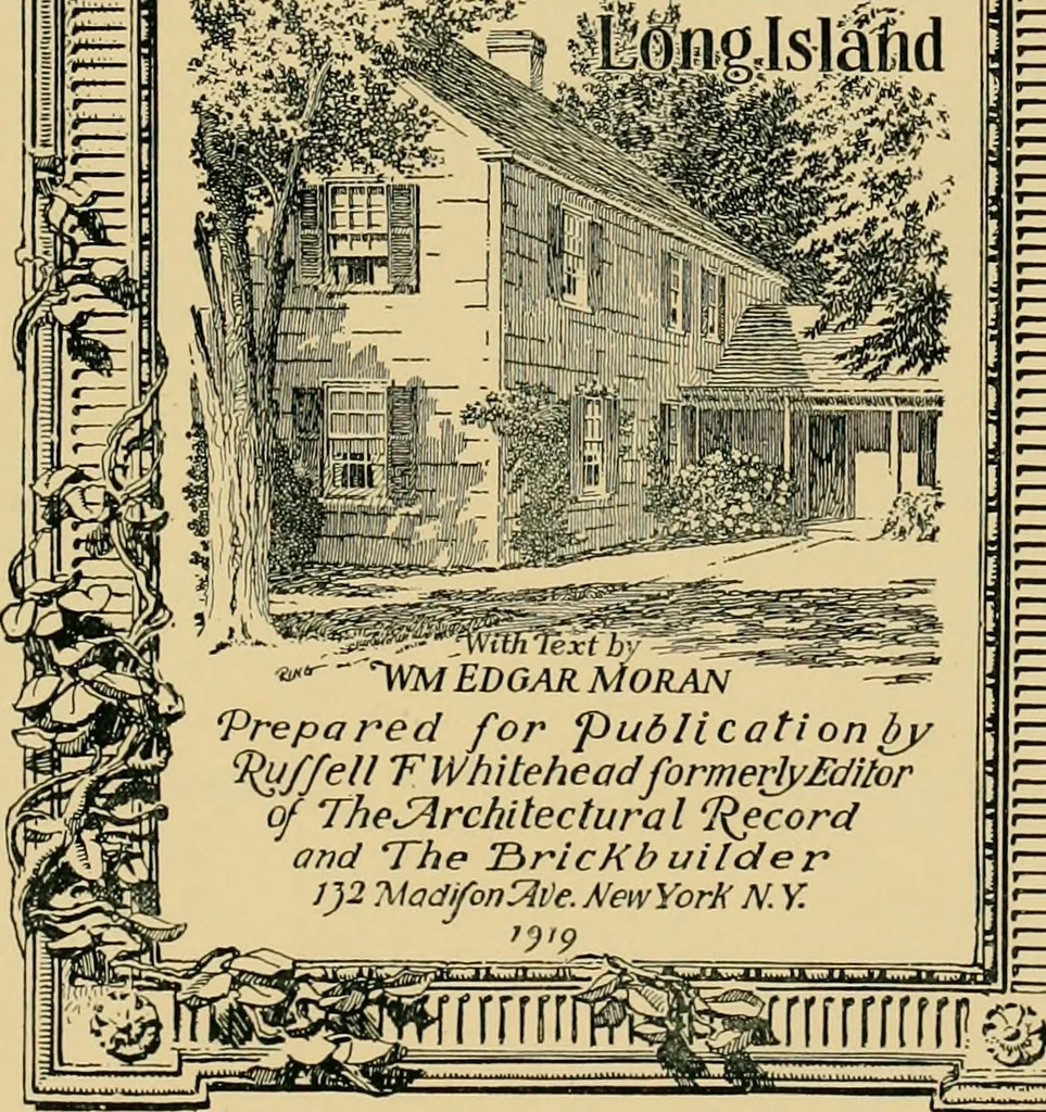 An illustration from An architectural monograph on the settlements on the eastern end of Long Island,, 1919, leaf 2