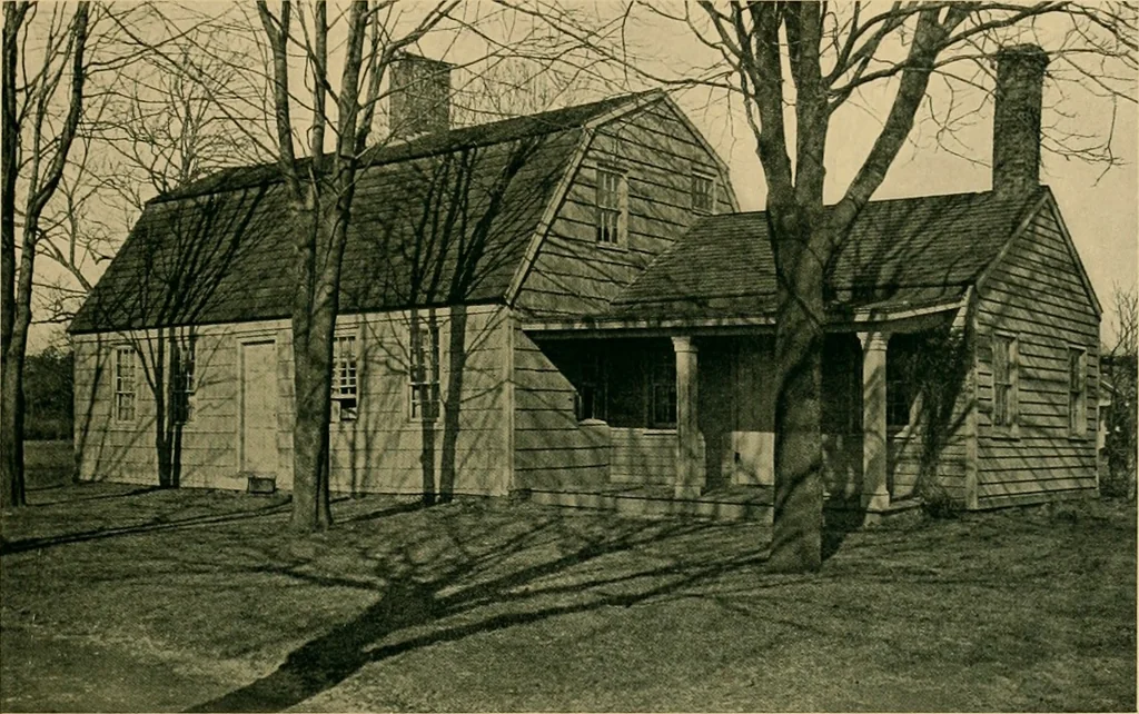 An illustration from An architectural monograph on the settlements on the eastern end of Long Island,, 1919, leaf 8