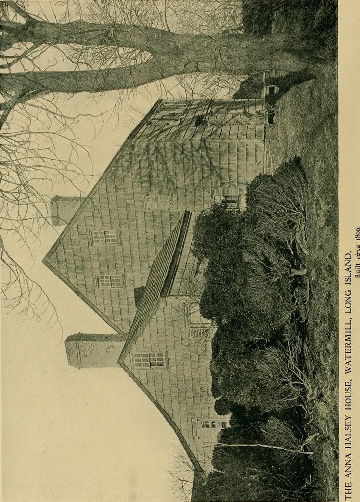 An illustration from An architectural monograph on the settlements on the eastern end of Long Island,, 1919, leaf 9