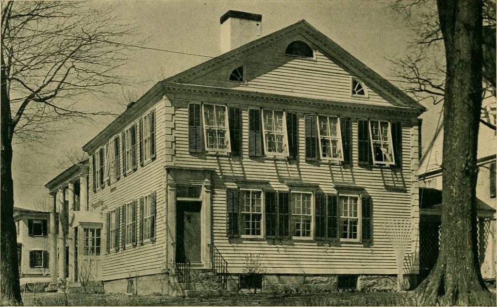 An illustration from An architectural monograph on historic houses of Litchfield,, 1919, leaf 11