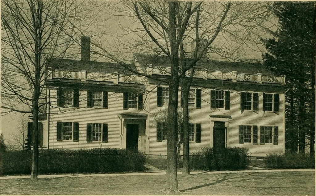 An illustration from An architectural monograph on historic houses of Litchfield,, 1919, leaf 13