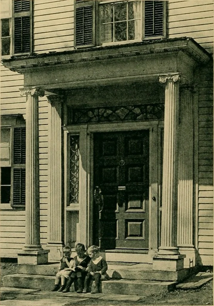 An illustration from An architectural monograph on historic houses of Litchfield,, 1919, leaf 15