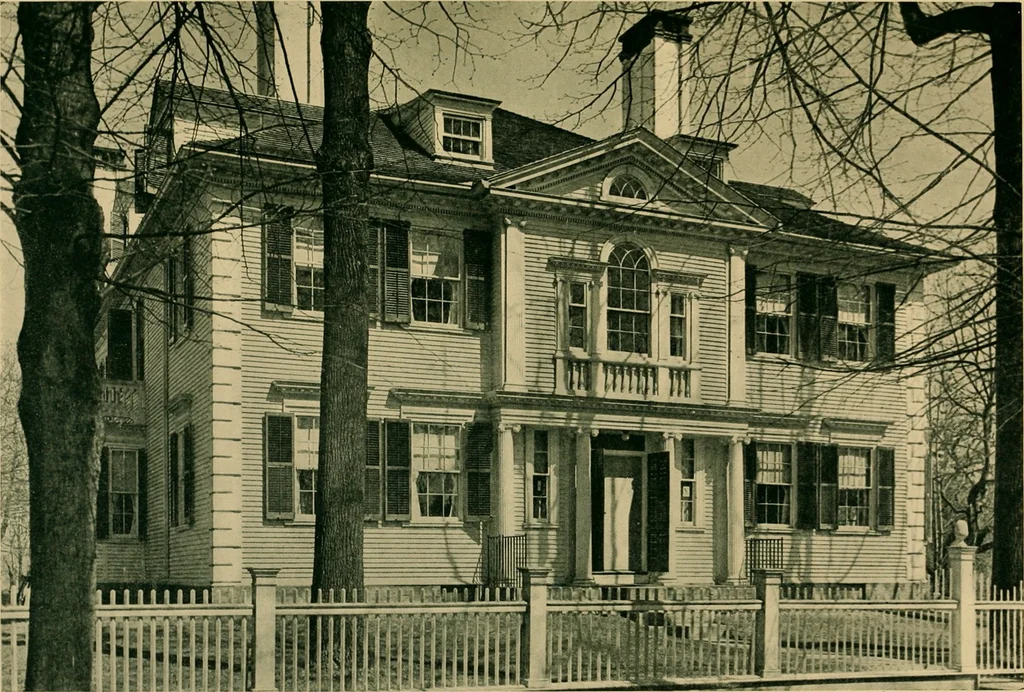 An illustration from An architectural monograph on historic houses of Litchfield,, 1919, leaf 16