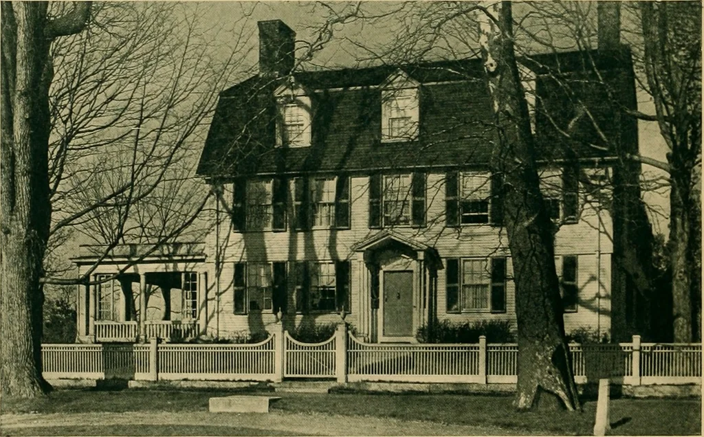 An illustration from An architectural monograph on historic houses of Litchfield,, 1919, leaf 17