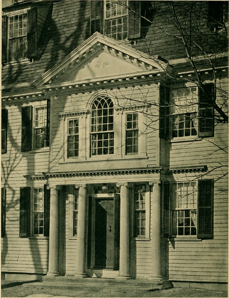 An illustration from An architectural monograph on historic houses of Litchfield,, 1919, leaf 3