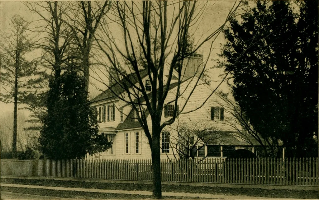 An illustration from An architectural monograph on The wooden architecture of the lower Delaware Valley,, 1920, leaf 11