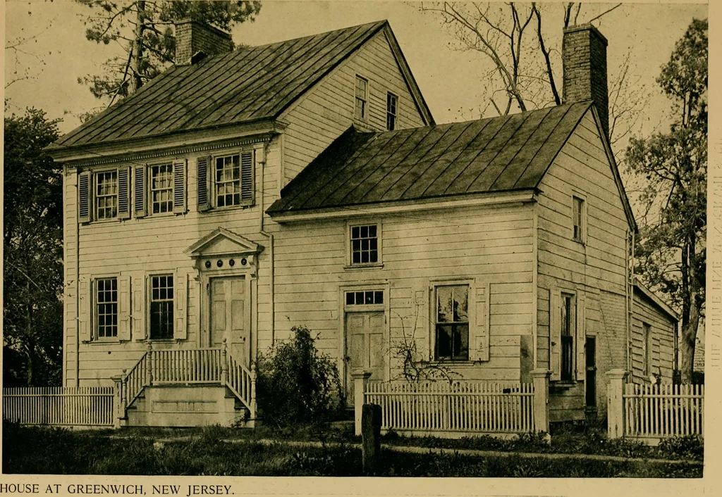 An illustration from An architectural monograph on The wooden architecture of the lower Delaware Valley,, 1920, leaf 6