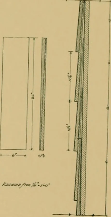 An illustration from An architectural monograph on old Deerfield, Massachusetts;, 1920, leaf 17