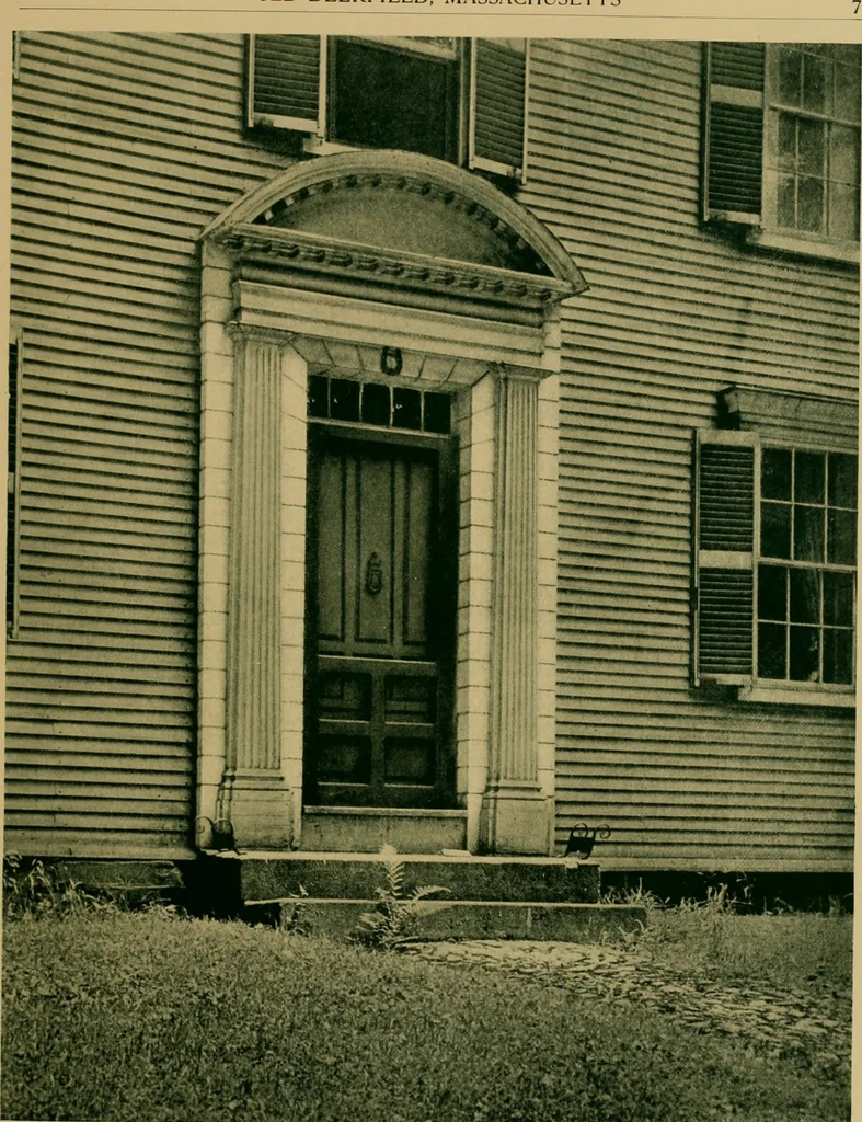 An illustration from An architectural monograph on old Deerfield, Massachusetts;, 1920, leaf 8