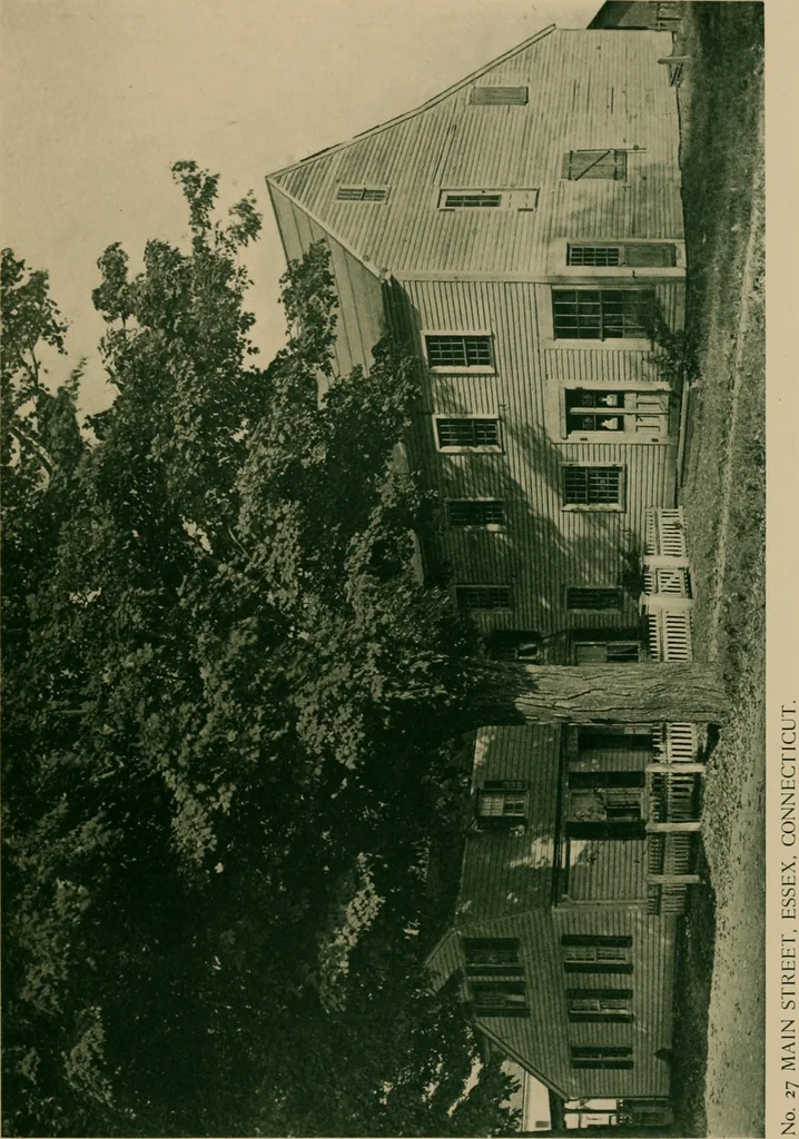 An illustration from An architectural monograph on Essex: a Connecticut River town,, 1920, leaf 10
