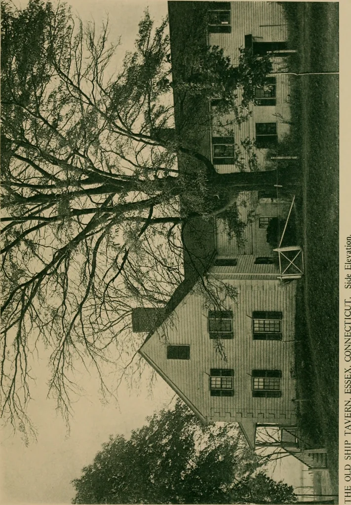 An illustration from An architectural monograph on Essex: a Connecticut River town,, 1920, leaf 6