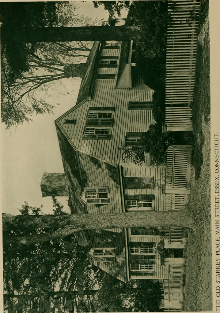An illustration from An architectural monograph on Essex: a Connecticut River town,, 1920, leaf 9