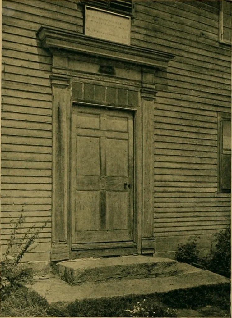 An illustration from An architectural monograph on the Boston post road,, 1920, leaf 13