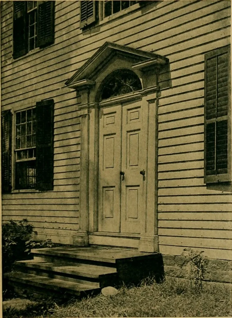 An illustration from An architectural monograph on the Boston post road,, 1920, leaf 14