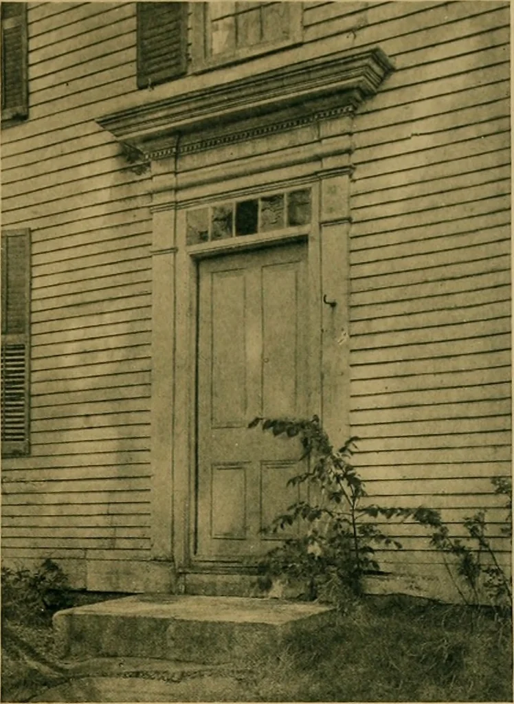 An illustration from An architectural monograph on the Boston post road,, 1920, leaf 14