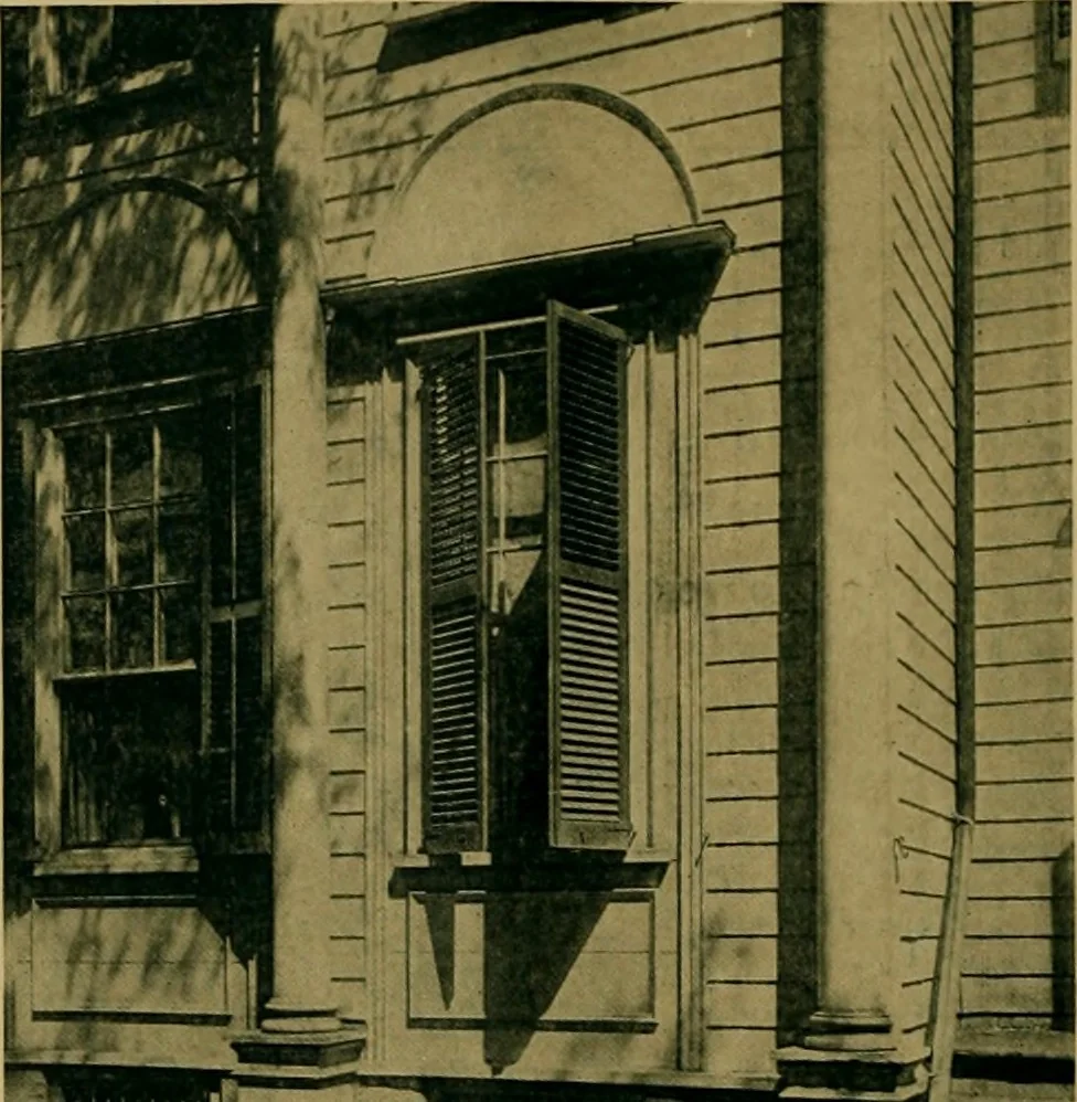 An illustration from An architectural monograph on the Boston post road,, 1920, leaf 5